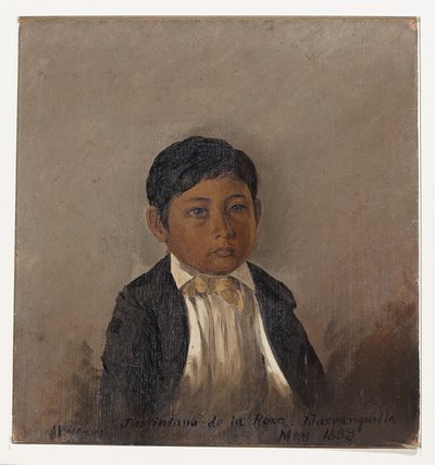 Portrait of Boy, Barranquilla, Colombia by Frederic Edwin Church