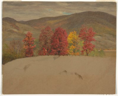 Autumn Landscape in New England, probably October 1865 by Frederic Edwin Church