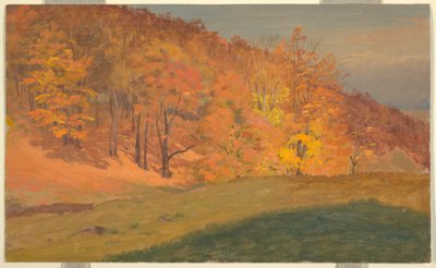 Autumn Woods, ca. 1870 by Frederic Edwin Church