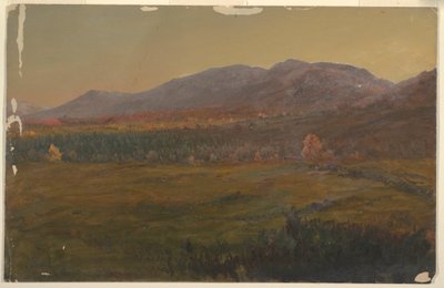 Autumn Landscape, Hudson, New York, ca. 1860 by Frederic Edwin Church