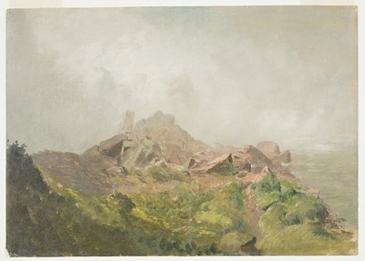 Base of the American Fall, Niagara, 1856–58 by Frederic Edwin Church
