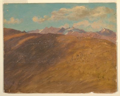 Bavarian or Swiss Alps, 1868 by Frederic Edwin Church