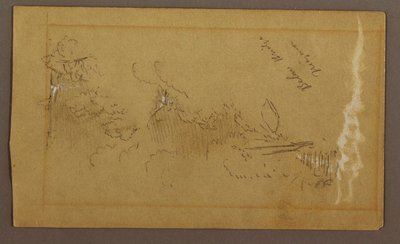 Below the Bridge, Niagara River, New York, possibly 1858 by Frederic Edwin Church