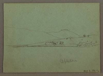 Cephalonia, Greece, April 1869 by Frederic Edwin Church