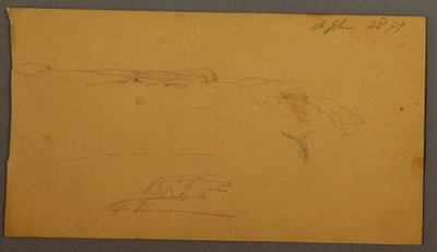 Cliffs, 1859 by Frederic Edwin Church