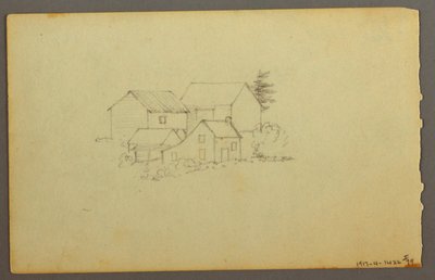 Drawing, Cloud Study, 1844 by Frederic Edwin Church