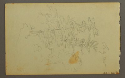 Drawing, Cloud Study, 1845 by Frederic Edwin Church