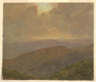 Cloudy Skies, August 1865 by Frederic Edwin Church