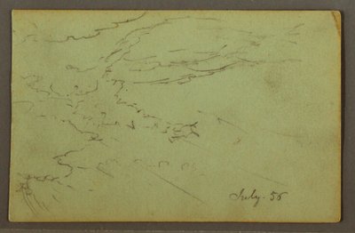Cloudy Sky, July 1856 by Frederic Edwin Church