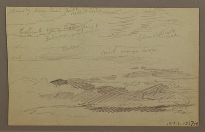 Cloudy Sky, Possibly 1860s by Frederic Edwin Church