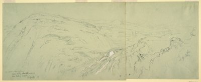 Distant View of Damascus, Syria, May 7, 1868 by Frederic Edwin Church