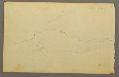 Edge of Wood, 1844 by Frederic Edwin Church