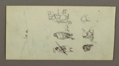 Figure Studies, Ridge, Possibly 1868 by Frederic Edwin Church