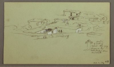 Flat Rocky Hill, May 4, 1868 by Frederic Edwin Church