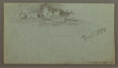 Floating Iceberg, possibly June 1874 by Frederic Edwin Church