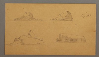 Floating Icebergs, July 16, 1859 by Frederic Edwin Church