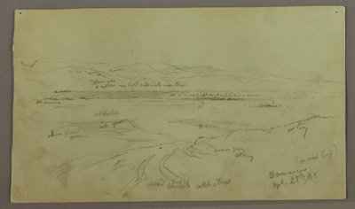 Hills and Plains, April 29, 1868 by Frederic Edwin Church