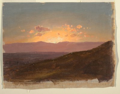 Looking across the Hudson Valley, August 14, 1867 by Frederic Edwin Church