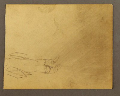 Lower Part of Standing Figure, possibly 1868–69 by Frederic Edwin Church