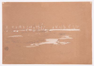 Marshy Landscape near Millinocket, September 20, 1878 by Frederic Edwin Church