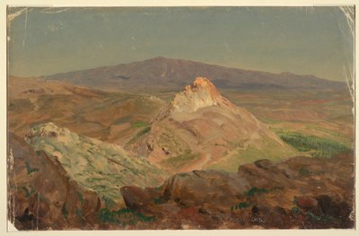Mount Pentelicus, April 1869 by Frederic Edwin Church