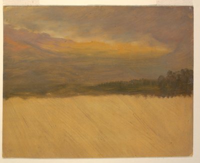 Mountainous landscape, 1860-70 by Frederic Edwin Church