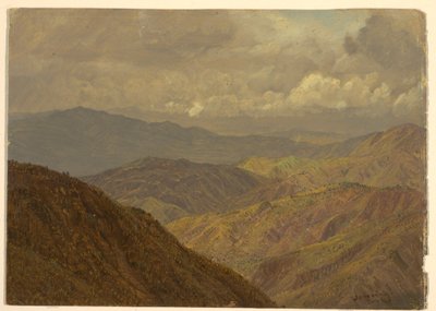 Mountainous landscape, July 1865 by Frederic Edwin Church