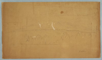 Mt. Katahdin from Lake Katahdin, Maine, 1852 by Frederic Edwin Church
