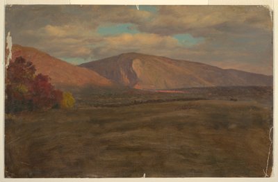 Mt. Katahdin from the South West, 1870-80 by Frederic Edwin Church
