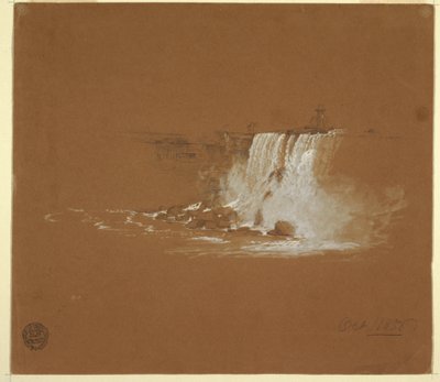 Niagara Falls, October 1856 by Frederic Edwin Church