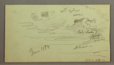 River through Mountain, possibly 1874 by Frederic Edwin Church