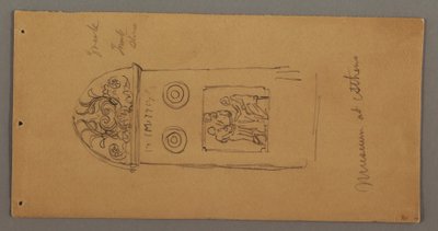 Studies of Objects from Athens Museum, possibly 1869 by Frederic Edwin Church