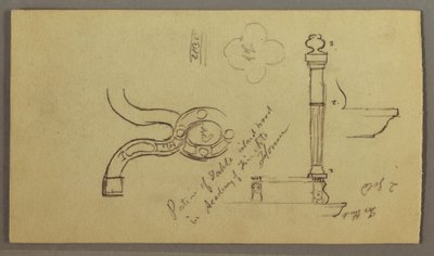 Studies of Table Parts, possibly 1868–69 by Frederic Edwin Church