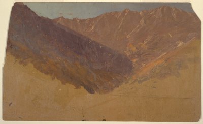 Study of the Great Basin, Mt. Katahdin, 1860–70 by Frederic Edwin Church
