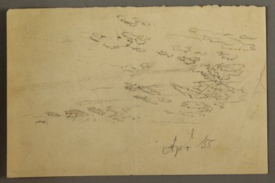 Sun and Clouds, April 1855 by Frederic Edwin Church