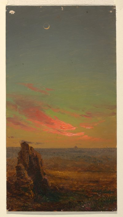 Sunset Near Rome, 1868–69 by Frederic Edwin Church