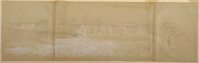 The Niagara Falls, September or October 1856 by Frederic Edwin Church