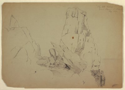The Old Bishop, September 1851 by Frederic Edwin Church