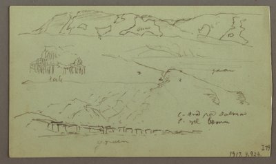 Valley, April possibly 1868 by Frederic Edwin Church