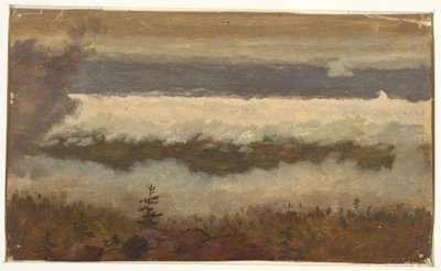 View of Clouds from Catskill Mountain-Top, 1844–45 by Frederic Edwin Church