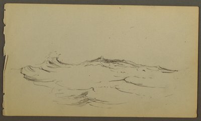 Waves, possibly 1860 by Frederic Edwin Church