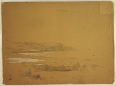 Whale Cove, Grand Manan Island, Canada, September 1851 by Frederic Edwin Church