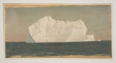 Floating Iceberg by Frederic Edwin Church
