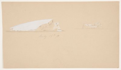 Floating Icebergs by Frederic Edwin Church