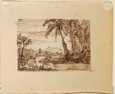 Imaginary Landscape by Frederic Edwin Church