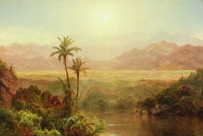 In the Andes by Frederic Edwin Church