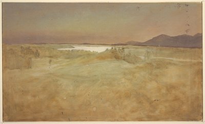 Looking from Olana, Southwest Across Hudson Valley by Frederic Edwin Church