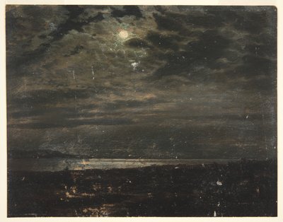Moonlit Coast by Frederic Edwin Church