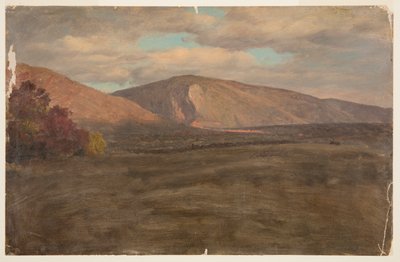 Mt. Katahdin from the South West (?) by Frederic Edwin Church