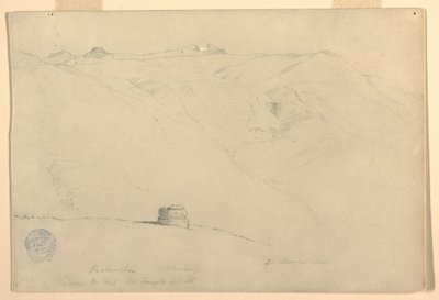 Pichincha, Morning, from the Temple of the Sun, Quito, Ecuador, June 1857 by Frederic Edwin Church